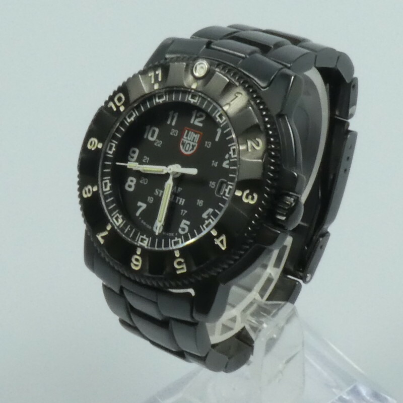し*ん様 ルミノックス LUMINOX F-117 3400 ナイトホーク used-9885b.jpg