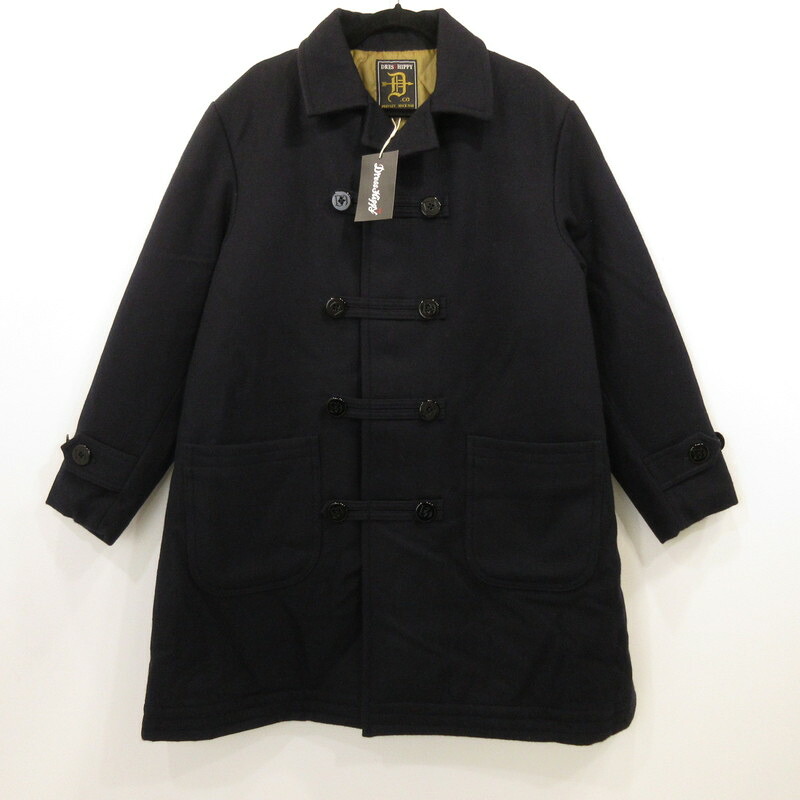 【中古】DRESS HIPPY | ドレスヒッピー DH DUFFLE COAT ダッフルコート ネイビー サイズ：M【姫路東店】