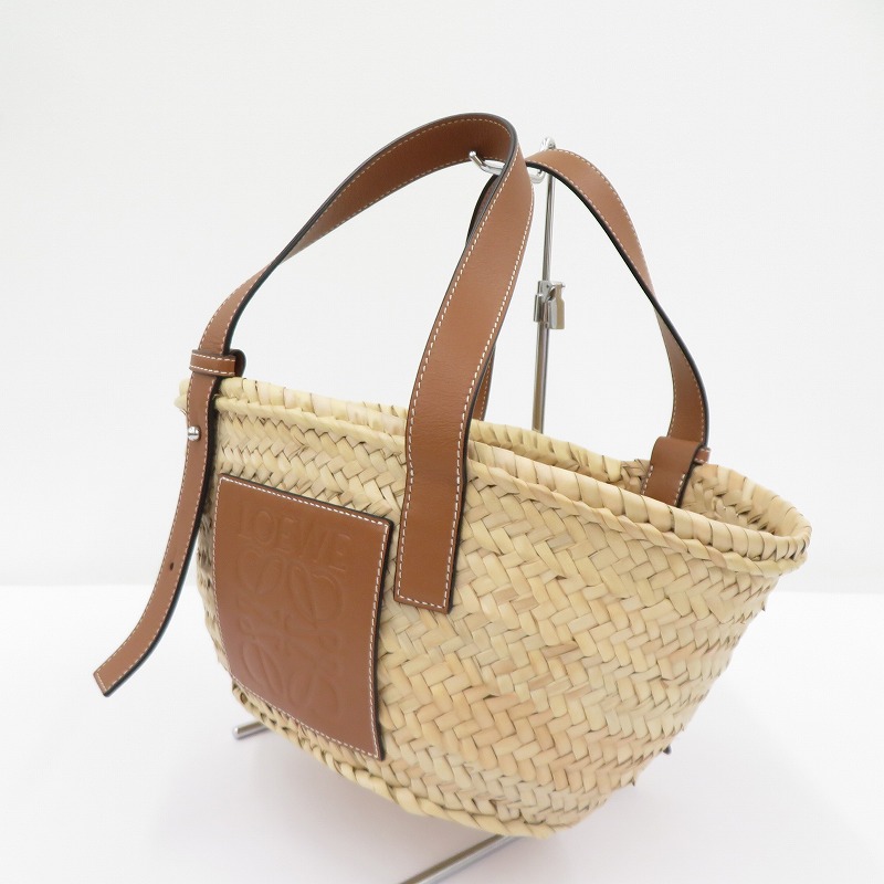【正規品】 ロエベ LOEWE バスケットラフィア スモール Sサイズ LOEWE ロエベ バスケット バッグ スモール かご バッグ Sサイズ