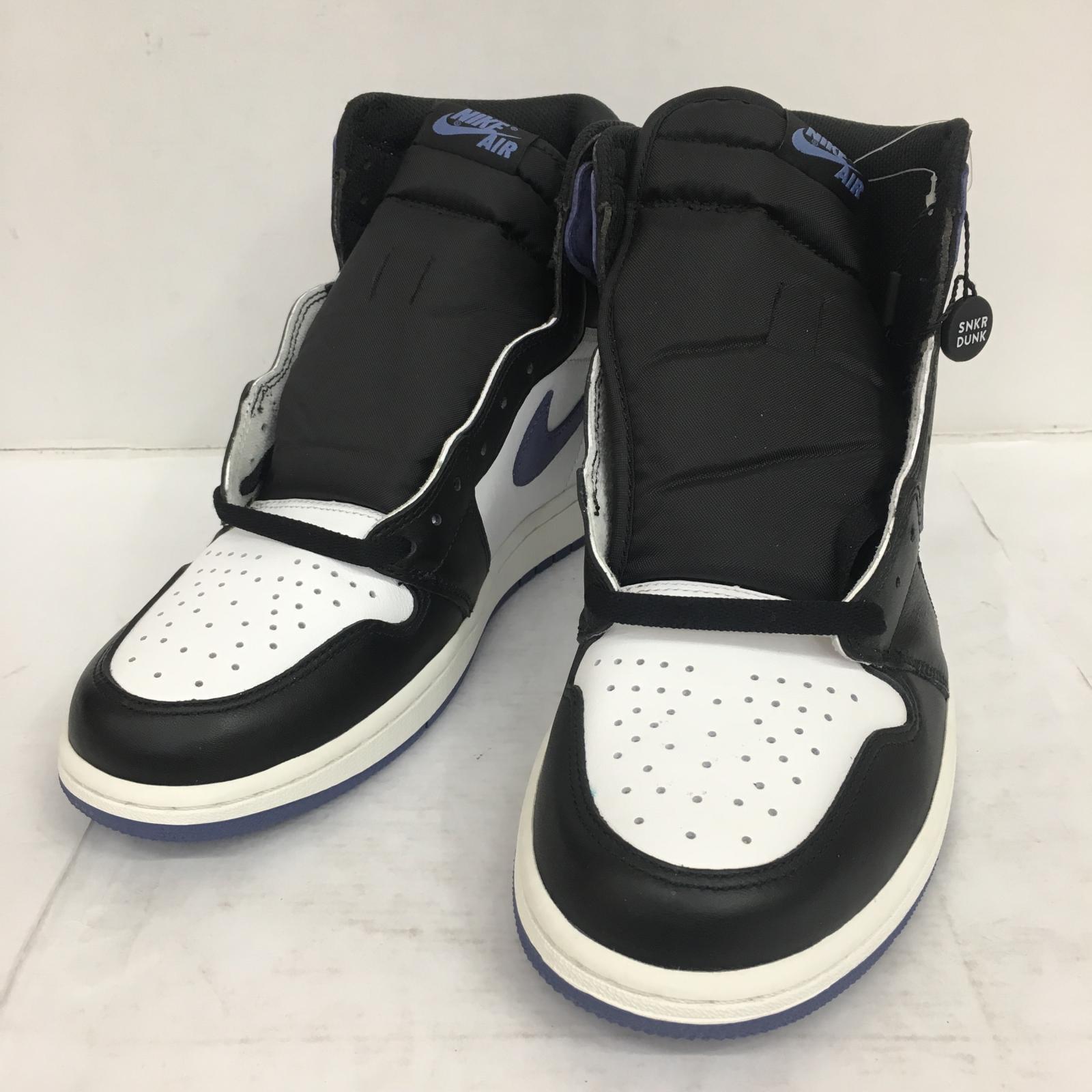 【中古】NIKE | ナイキ Air Jordan 1 Retro High スニーカー 555088-115 青色【加古川店】