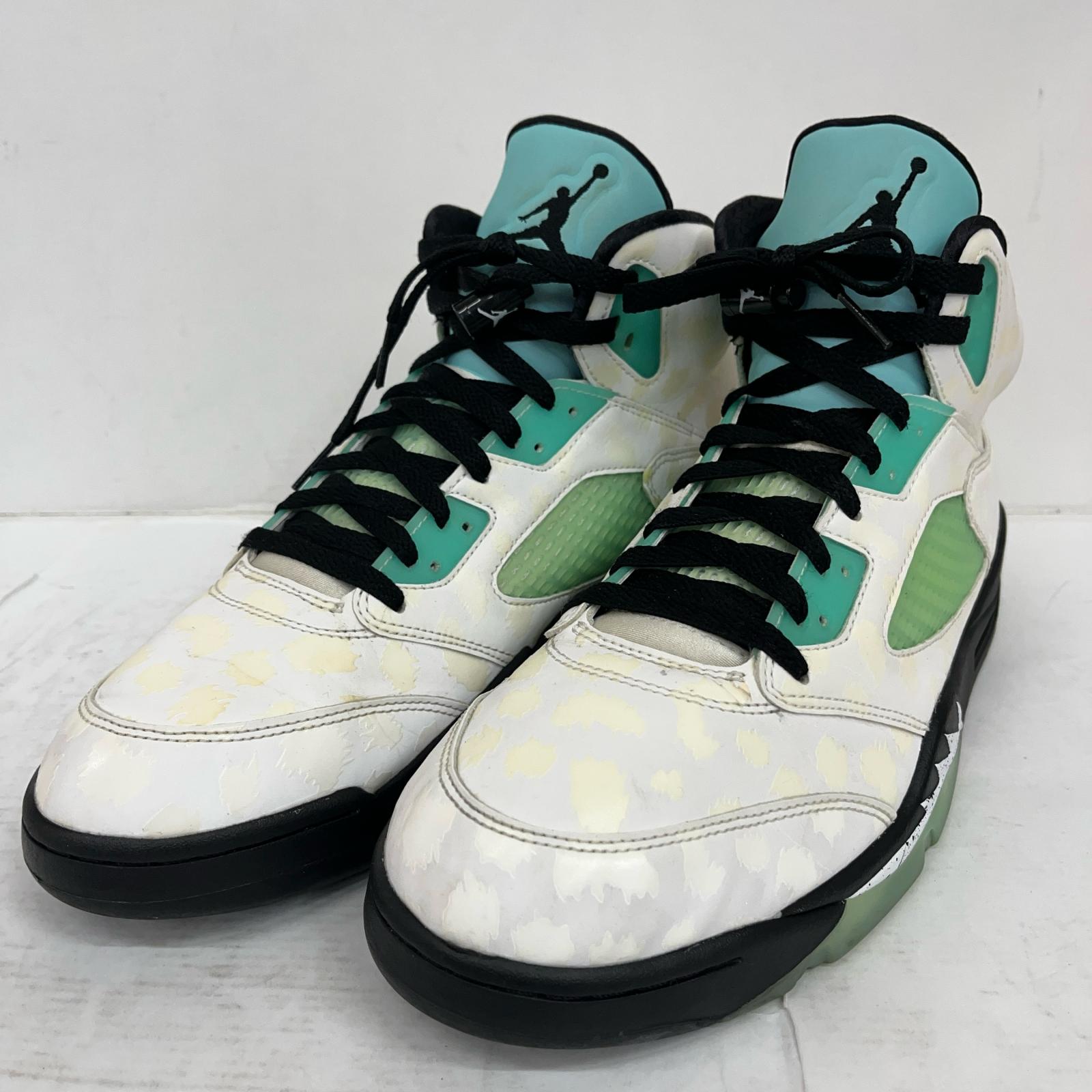 【中古】NIKE | ナイキ Air Jordan 5 スニーカー CN2932-100 点火装置青碧【加古川店】