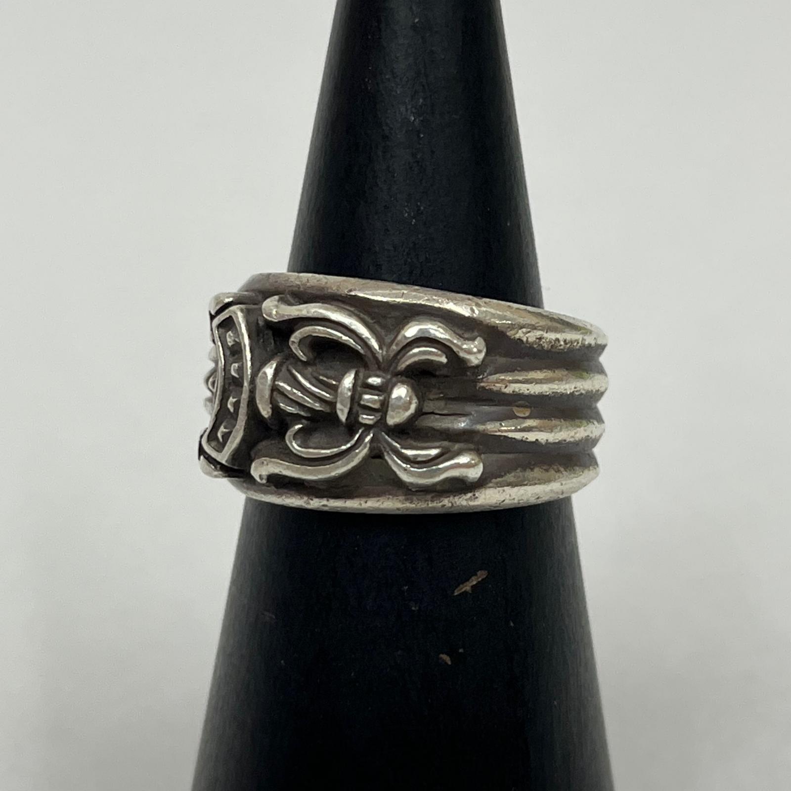 楽天市場】CHROME HEARTS ALPHABET BLOCK RING クロムハーツ