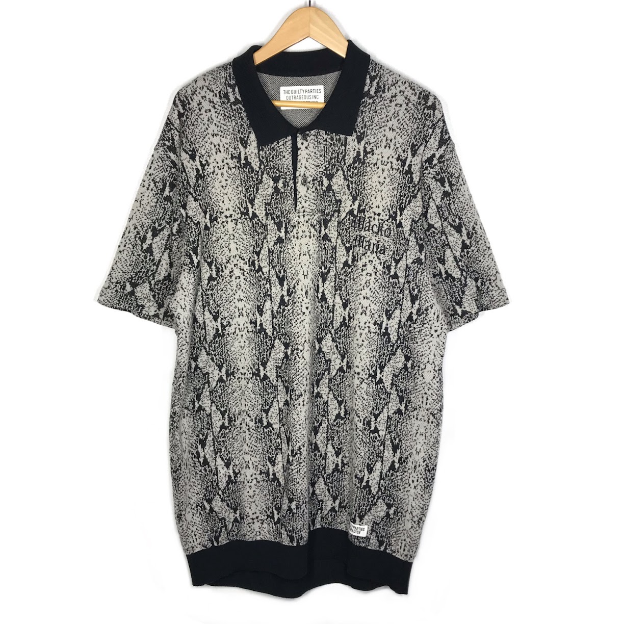 楽天市場】WACKO MARIA ワコマリア 20SS ワンポイント刺繍ニット
