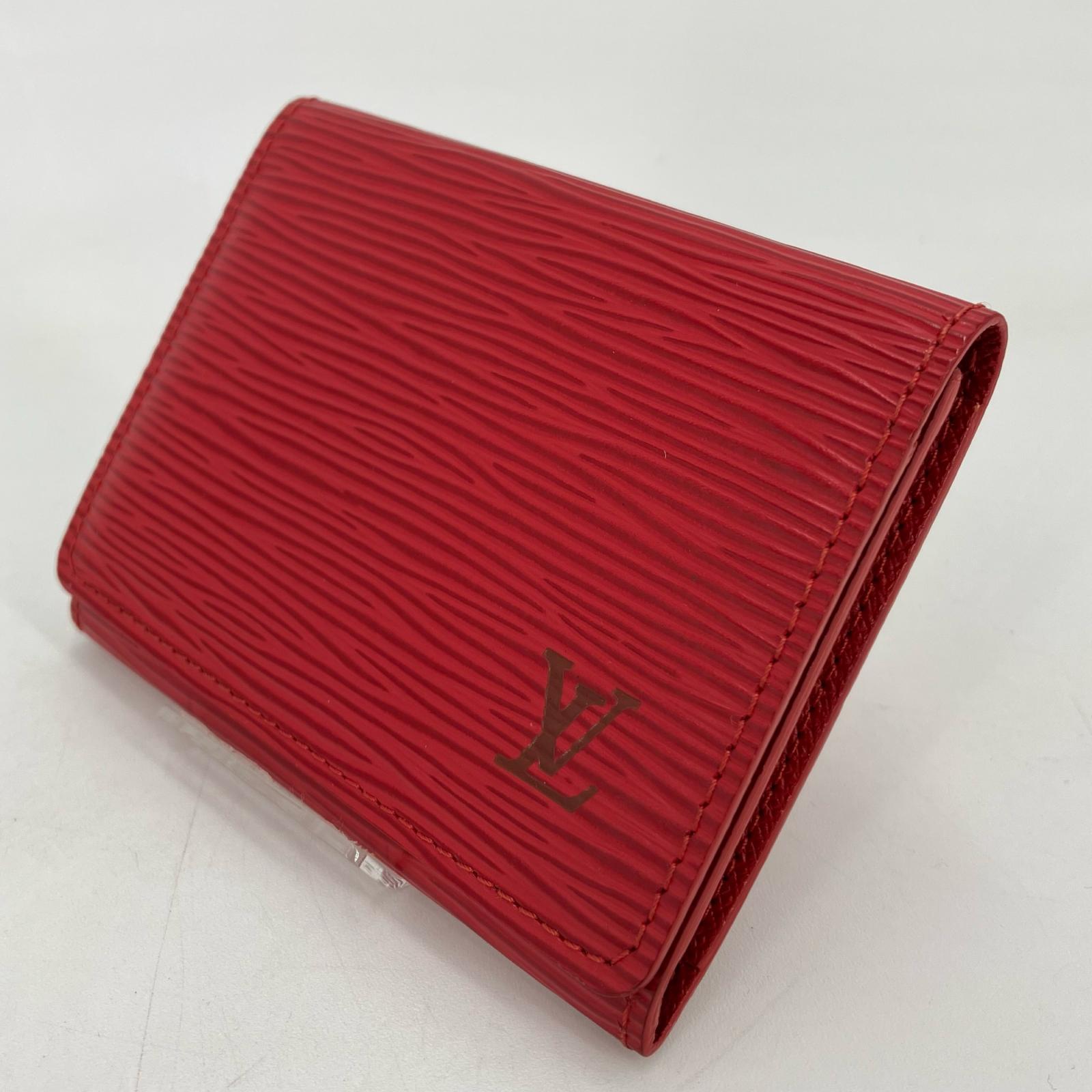【中古】LOUIS VUITTON | ルイ・ヴィトン アンヴェロップ カルト ドゥ ヴィジット カードケース M5658E【イオン広店】