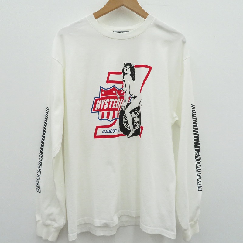 Hysteric Glamour スカルハート長袖Tシャツ ロングスリーブTシャツ | HYSTERIC GLAMOUR ONLINE STORE