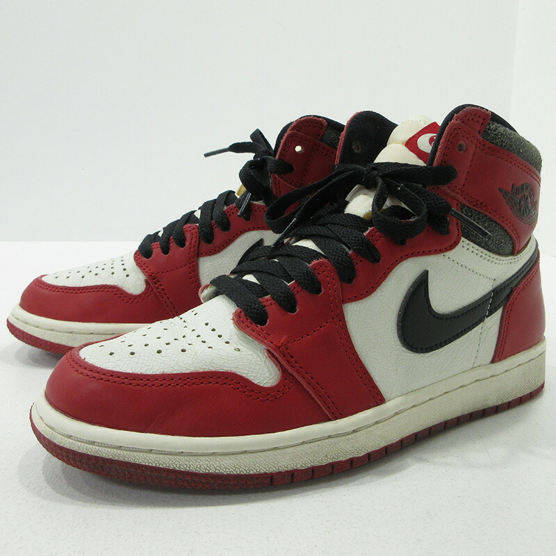 Nike Air Jordan 1 hi スニーカー シカゴ　26.5 Nike Air Jordan 1 レトロ Highシカゴ 26.5 - メルカリ