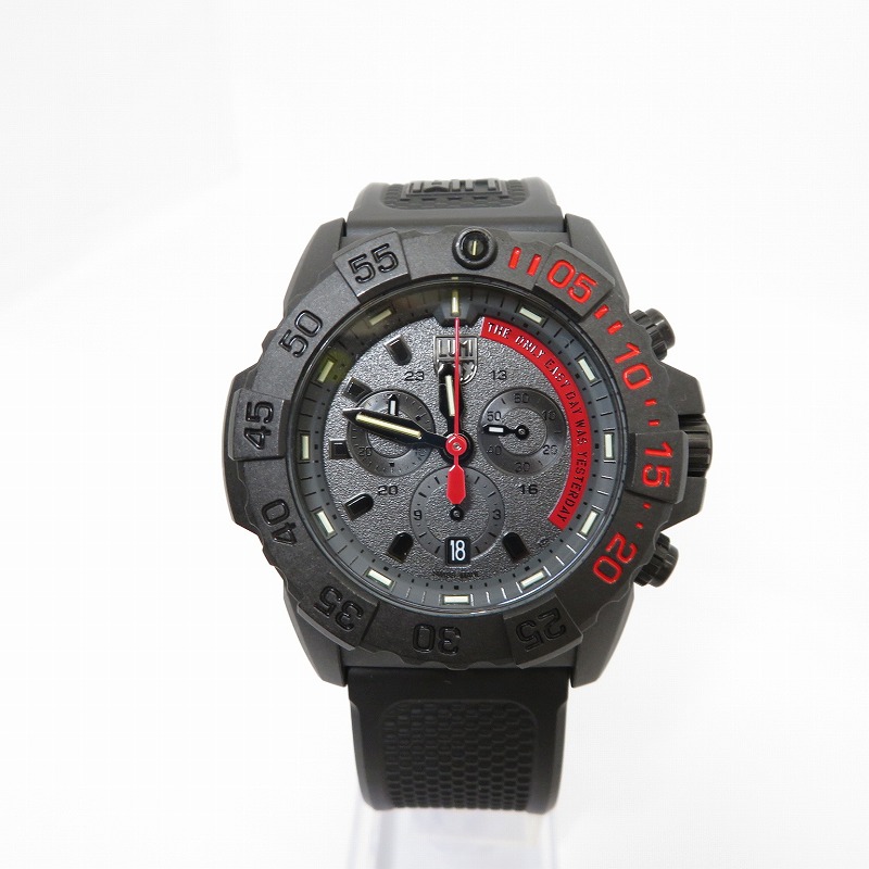 Luminox Series 3180　ルミノックス NAVY SEAL STEEL COLORMARK CHRONOGRAPH 3180 SERIES Ref.3182Blackout