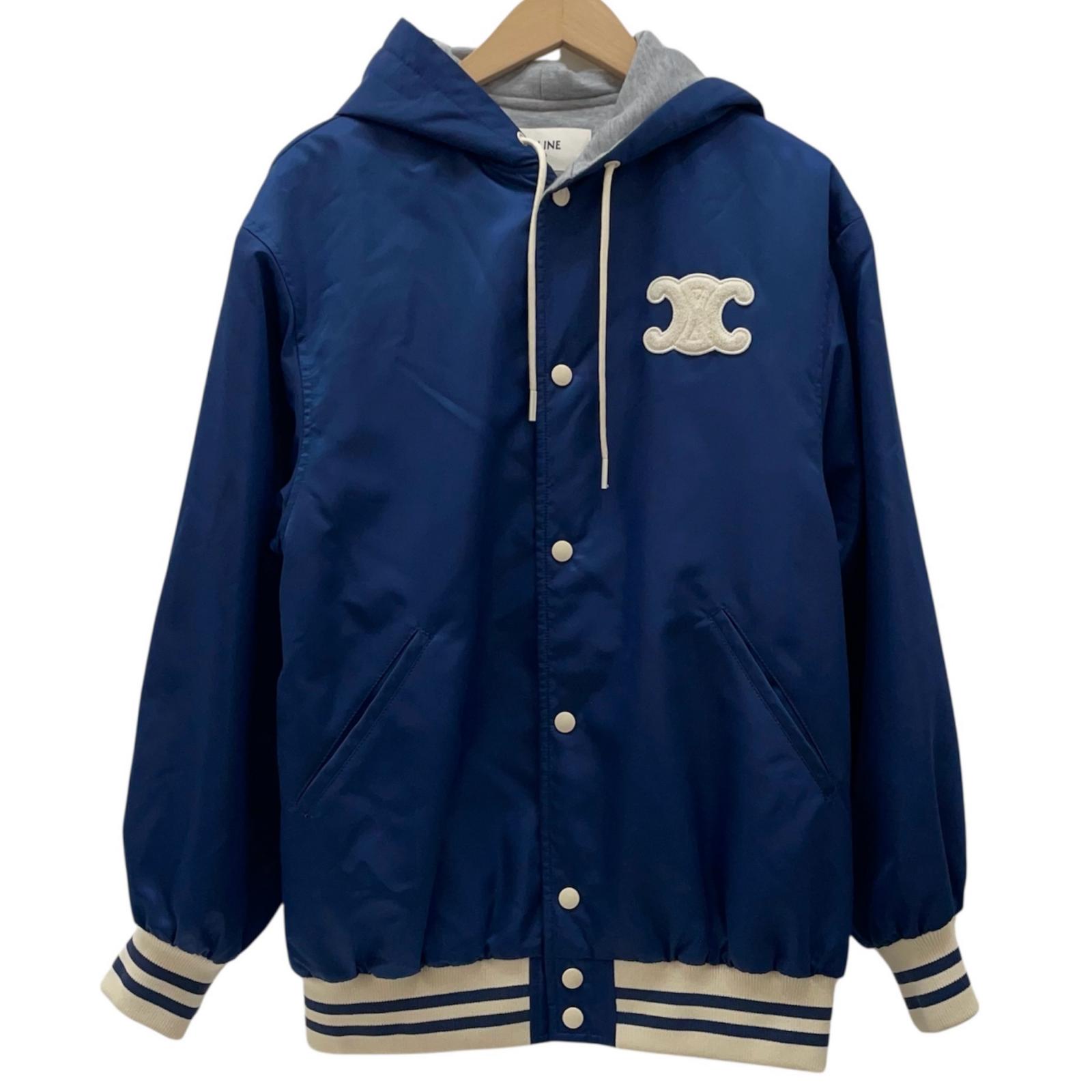 CELINE ドッキングブルゾン　S CELINE（セリーヌ）ブルゾン 黒 サイズ:M レディース