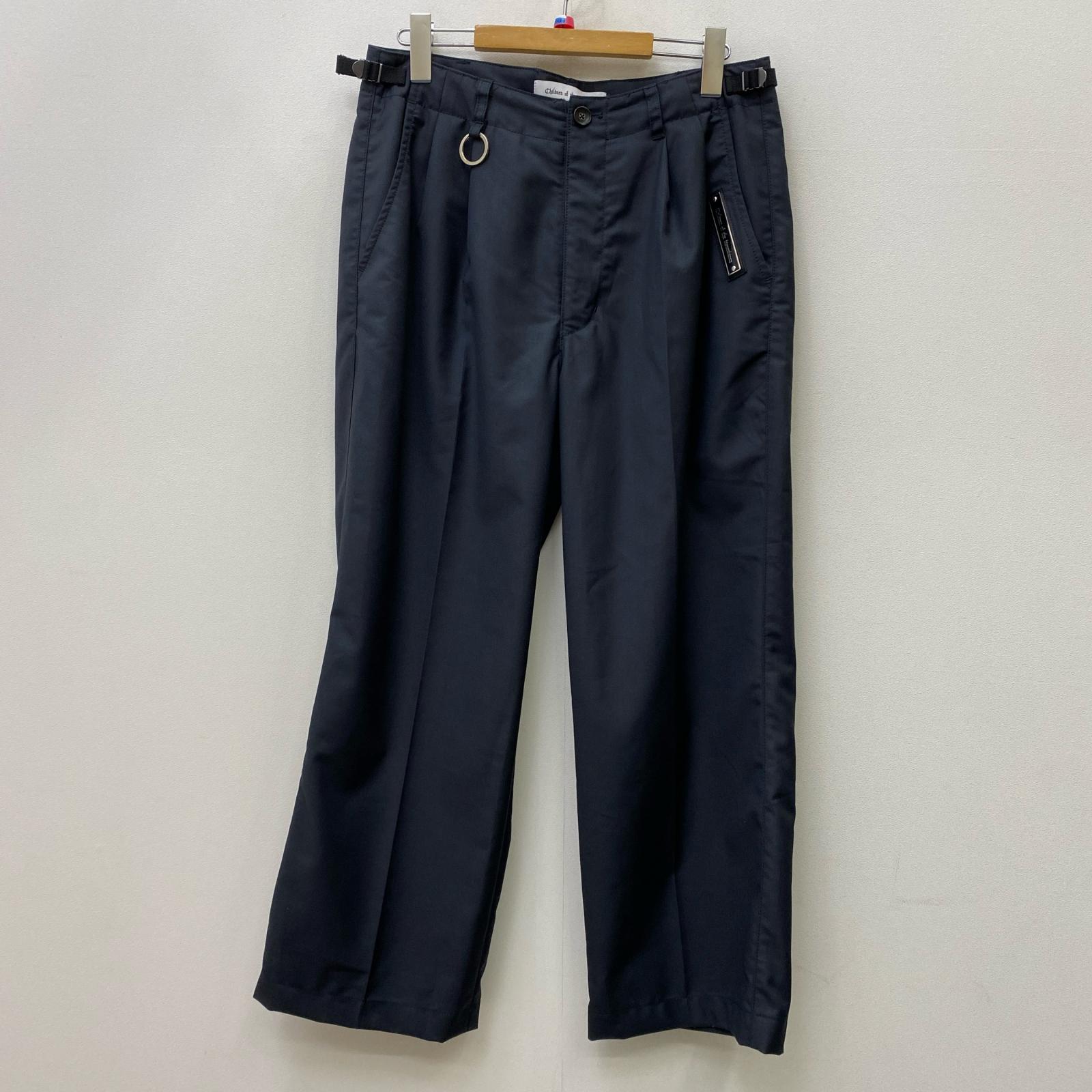 【中古】Children of the discordance | チルドレンオブザディスコーダンス TUCK EASY TROUSERS ズボン下 COTDSE-243007 黒いこと 大きさ：1【加古川店】