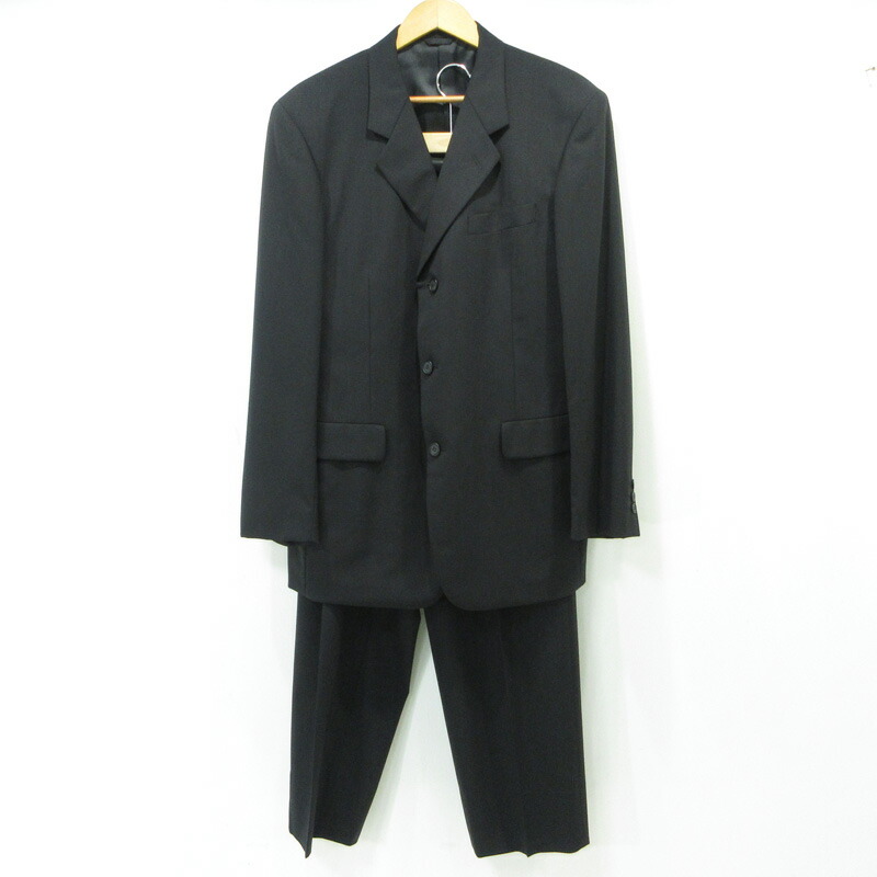 yohji yamamoto ヨウジヤマモト　セットアップ　スーツ　シングル 370917007010-1.jpg