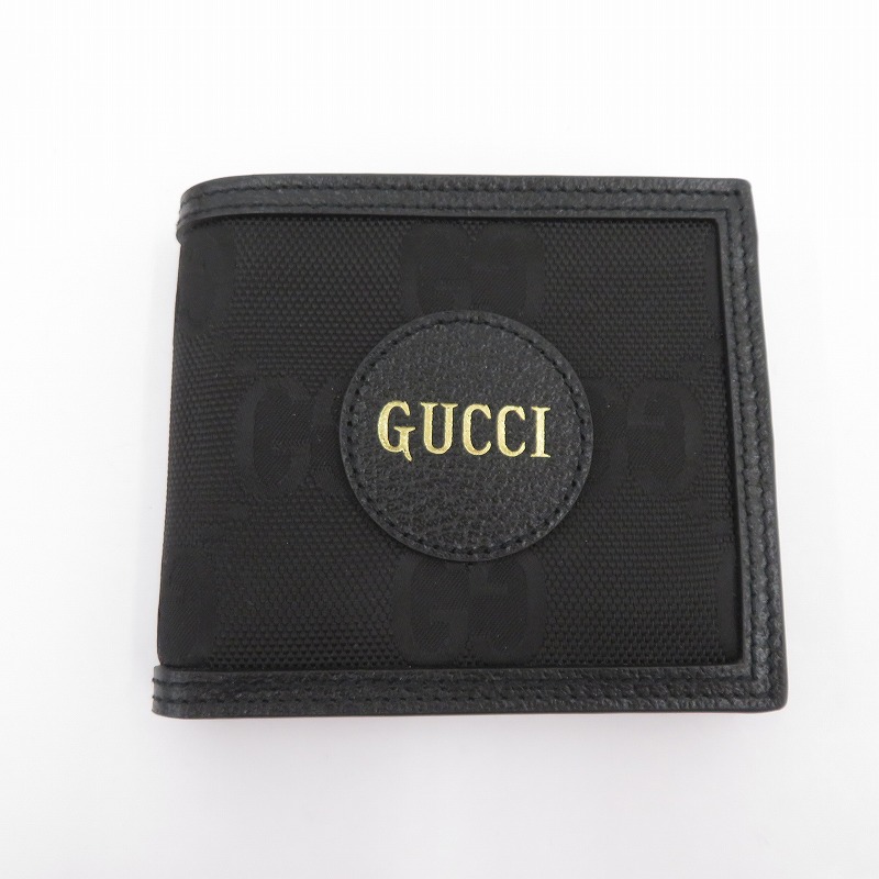 【中古】GUCCI | グッチ グッチシマ OFF THE GRID 二つ折り金入れ 625574・496334 黒いこと【瀬戸大橋店】