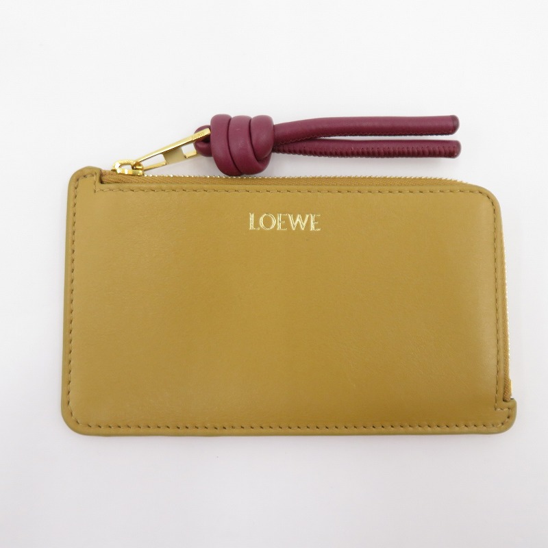 楽天市場】【楠本質店/元住吉】未使用品 LOEWE/ロエベ ノットコイン
