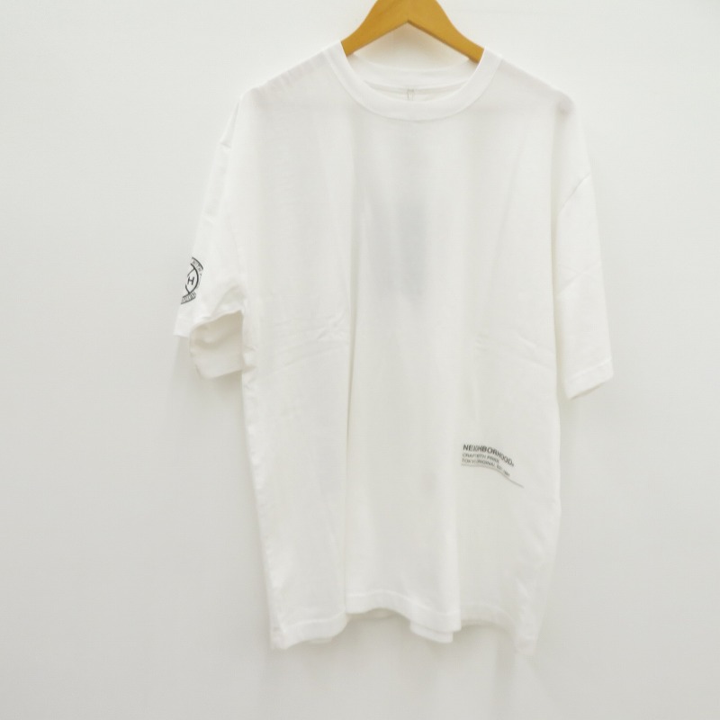 【中古】NEIGHBORHOOD | ネイバーフッド SPOT . TEE SS-7 半袖Ｔシャツ 251PCNH-ST12S ホワイト サイズ：XL【瀬戸大橋店】