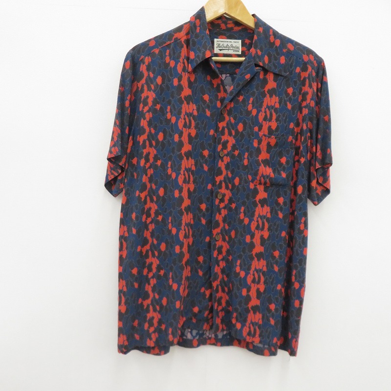 WACKOMARIA　半袖アロハシャツ レオパード柄 WACKO MARIA (ワコマリア) LEOPARD HAWAIIAN SHIRT (レオパード