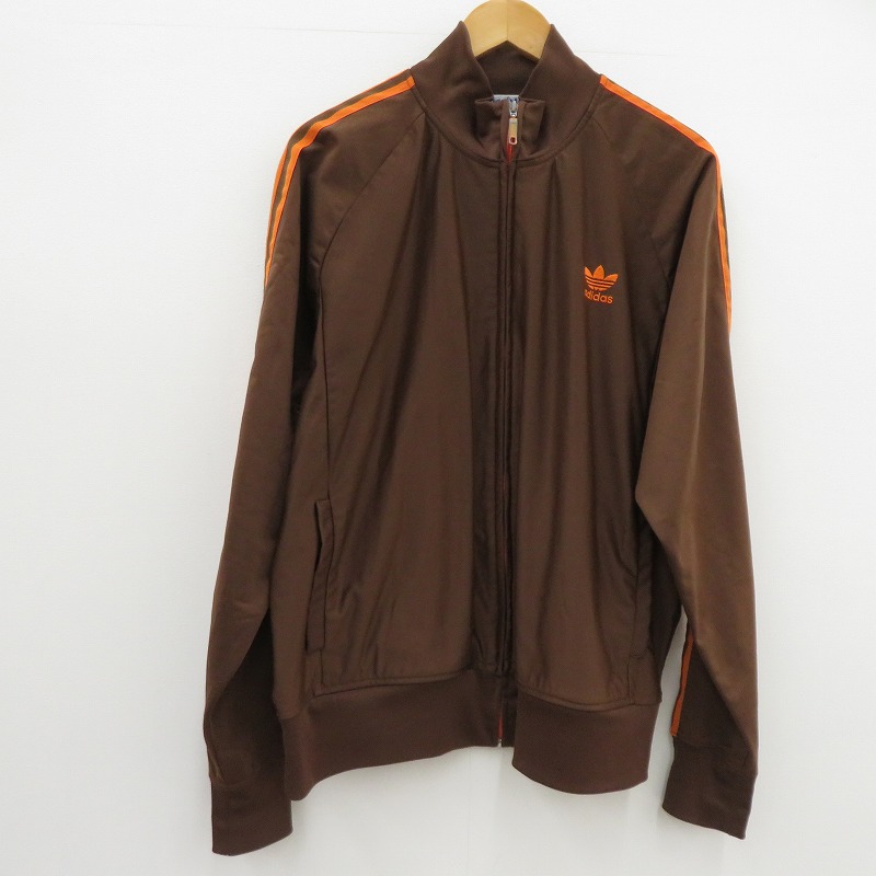 【中古】adidas Originals | アディダスオリジナルス ~90S トラックジャケット ジャージ ブラウン サイズ：XL【瀬戸大橋店】