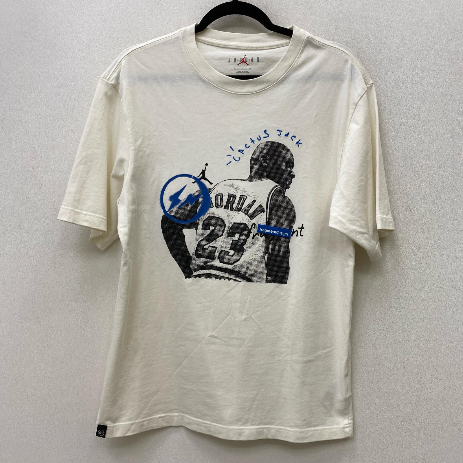 【中古】JORDAN | ジョーダン Travis Scott Fragment Tee White 半袖Ｔシャツ DJ0619-133 白いこと 大きさ：S【加古川店】