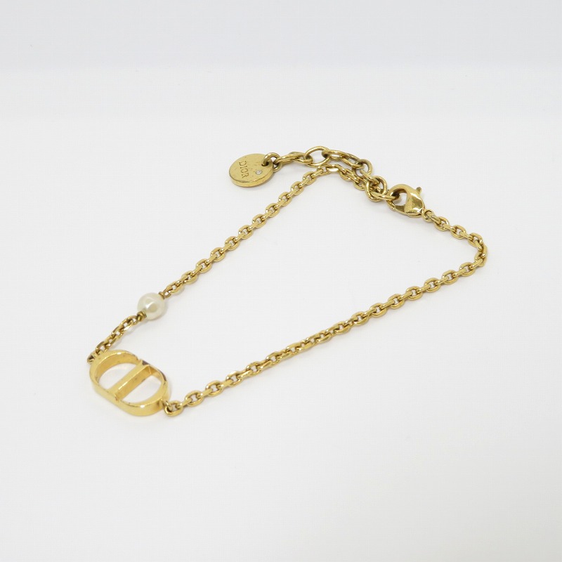【中古】Dior | ディオール Petit CD ブレスレット ブレスレット B1310PTCRS_D301 ゴールド【瀬戸大橋店】