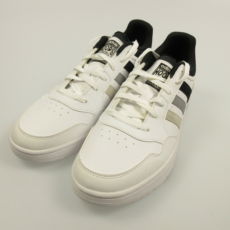 【中古】adidas | アディダス HOOPS 3.0 LOW CLASSIC VINTAGE スニーカー IG7914 ホワイト 28cm【姫路東店】