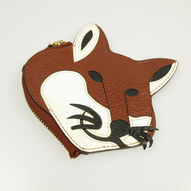 楽天市場】Maison Kitsune メゾンキツネ チラックスロゴ レザー