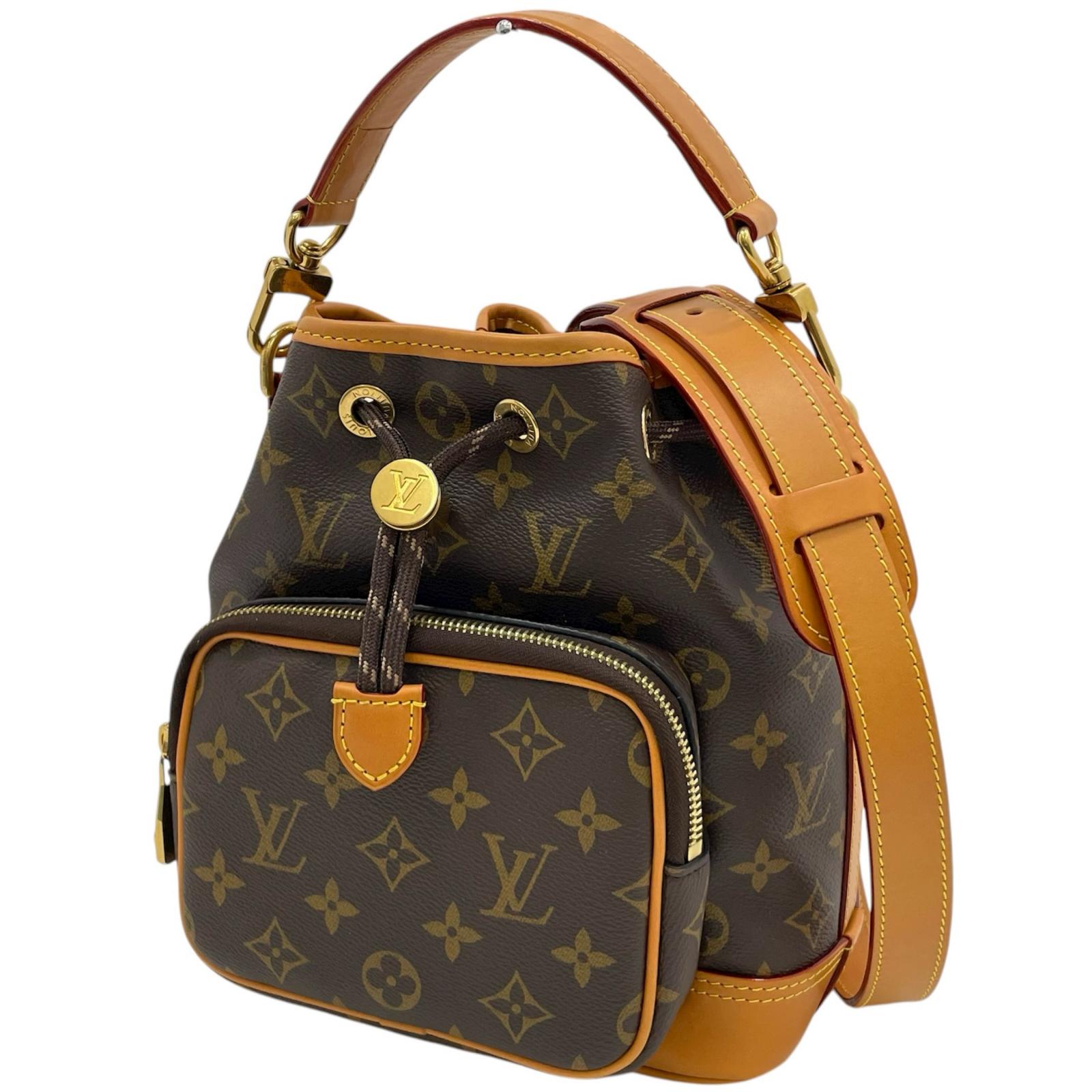 【中古】LOUIS VUITTON | ルイ・ヴィトン ノエ 積貨委託貨物 モノグラム 2way ショルダーバッグ ハンドバック M14017 赤銅色【尾張小牧店】