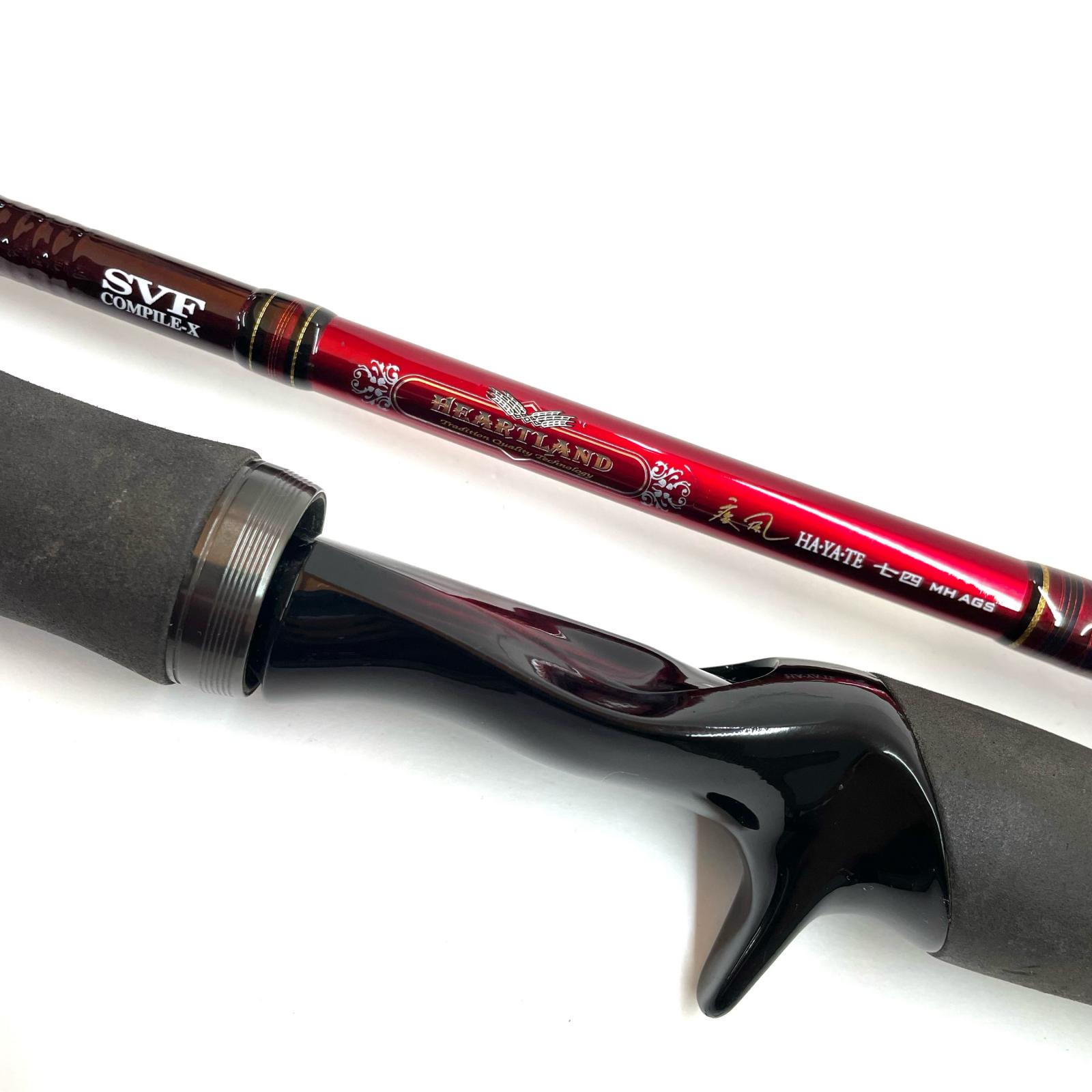 【中古】【釣り/つり/釣具/ロッド】※付属品なし Daiwa | ダイワ ハートランドAGS HL741MHRB-SV AGS17 釣竿 グリップジョイント【尾張小牧店】