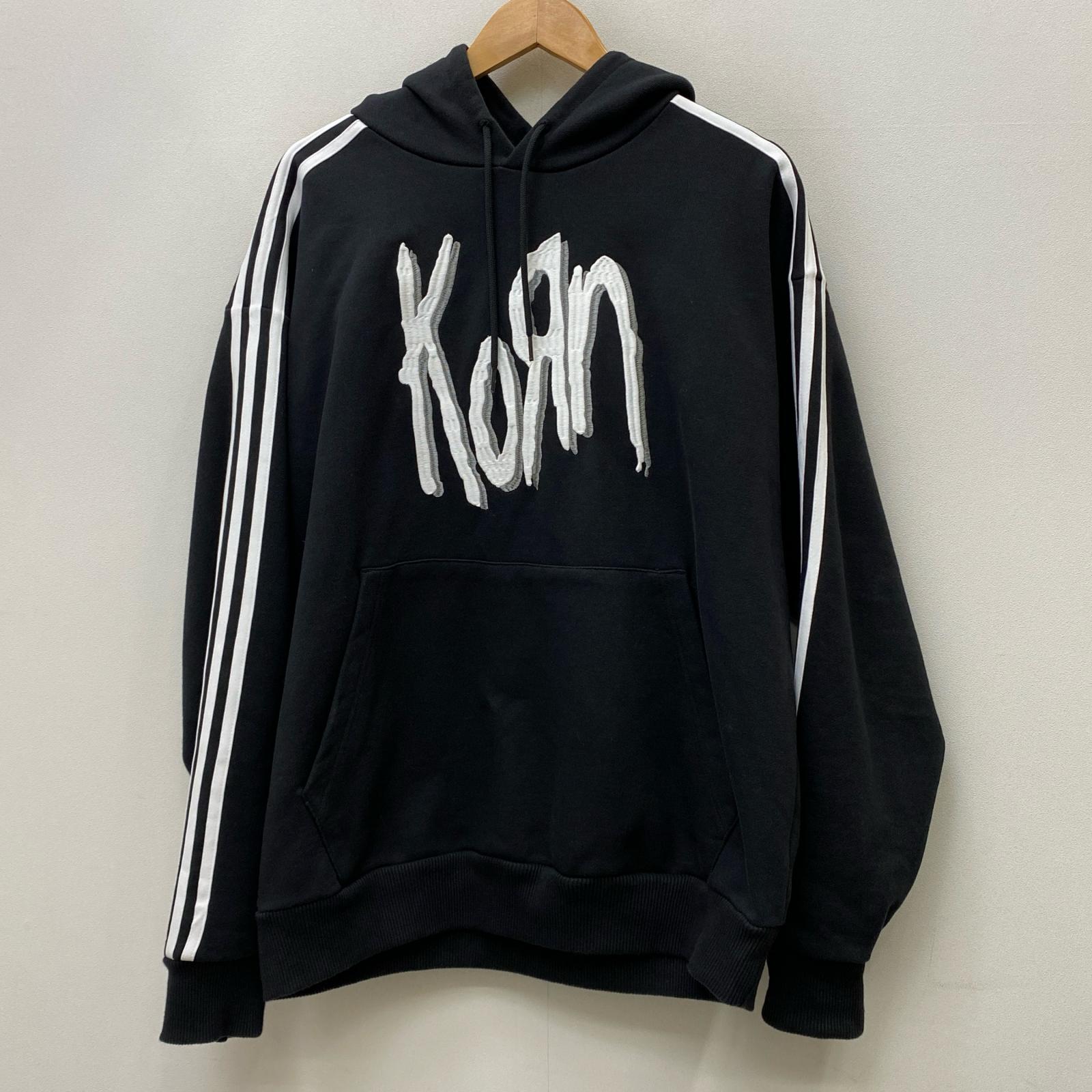 楽天市場】adidas × KORN アディダス コーン スウェットパーカー