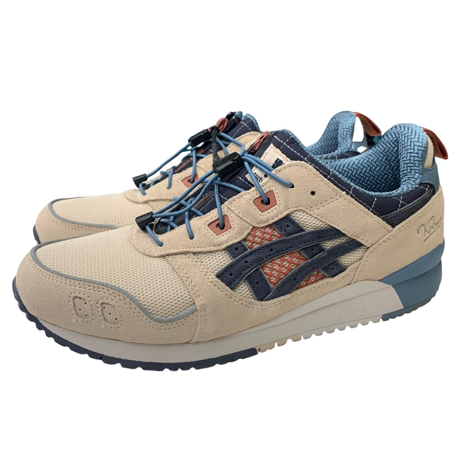 【中古】asics | アシックス KEBOZ × mita sneakers × Asics Gel-Lyte 3 OG TAITO スニーカー 1201B030-700 ベージュ 27.5糎【瀬戸大橋店】