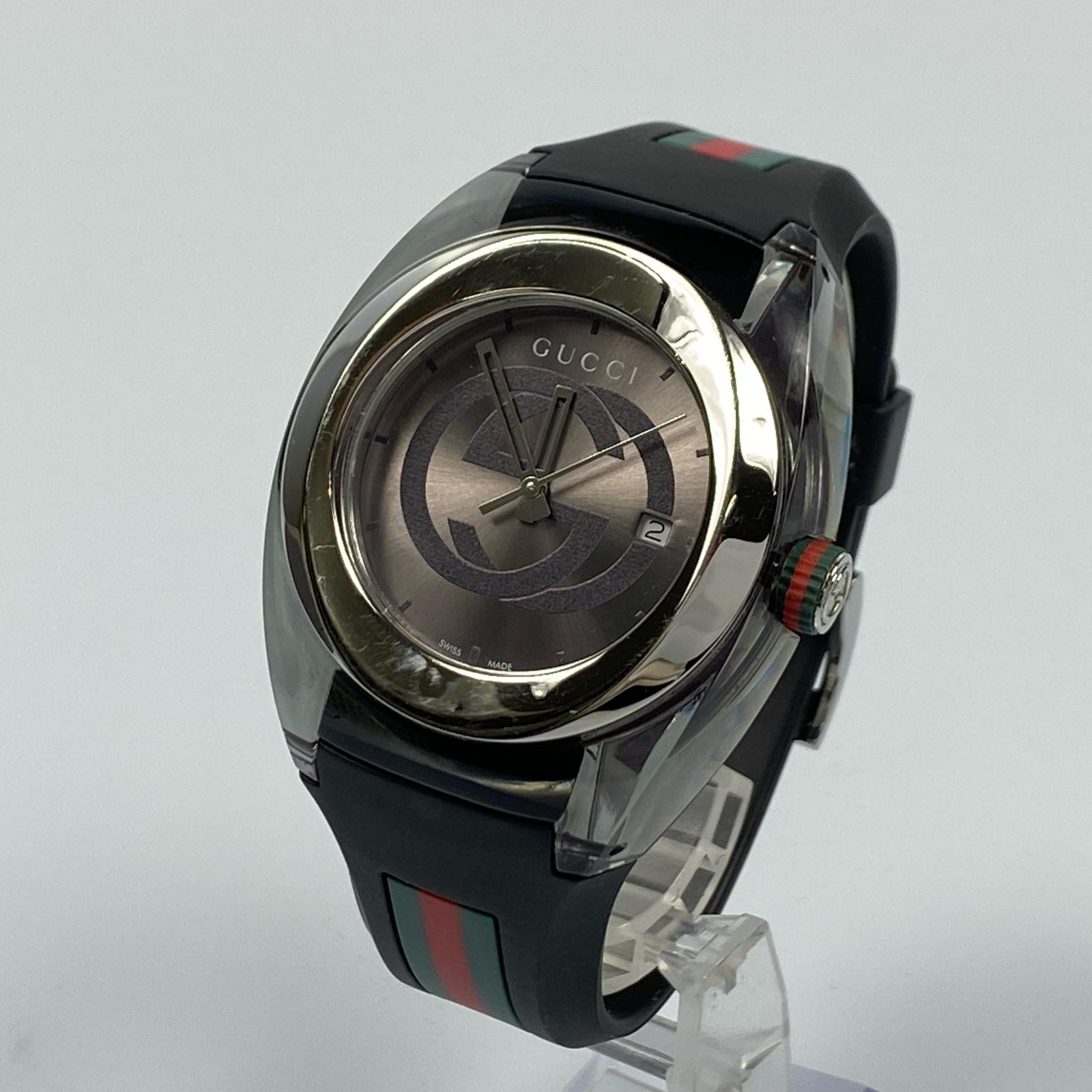 【中古】GUCCI | グッチ 腕時計 YA137107A アナログクォーツ【姫路東店】