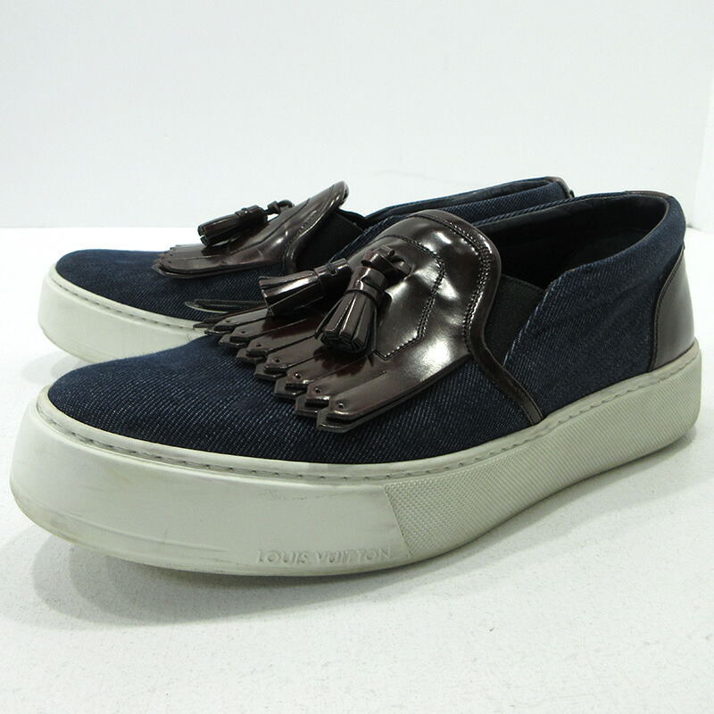 美品✨ルイヴィトン アッパーケース ローファー LV金具 モノグラム 23cm LOUIS VUITTON - 未使用 ルイヴィトン LOUIS VUITTON 2023年