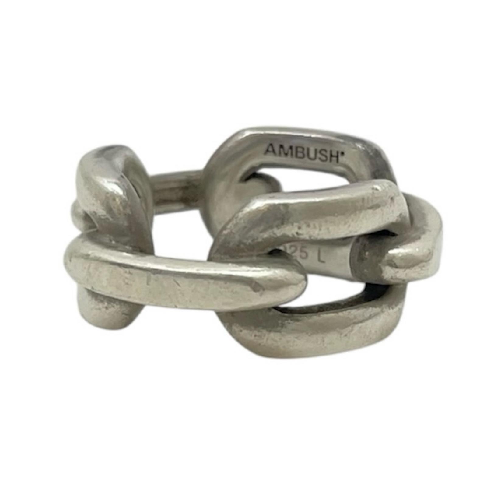 AMBUSH シルバー ブレスレット AMBUSH アンブッシュ Rollie Chain Bracelet ローリーチェーン