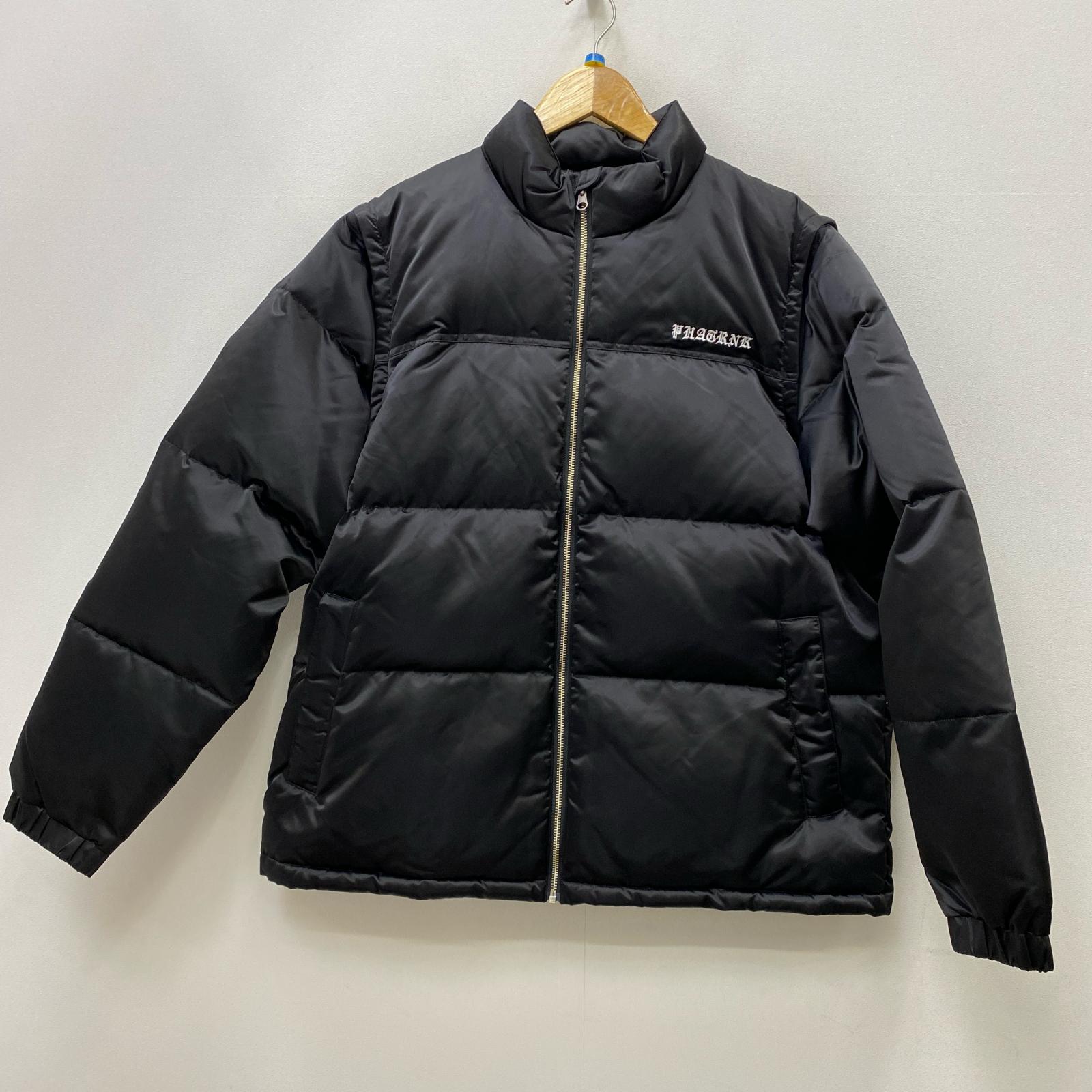 PHATRNK ブラックパーカー Lサイズ 中古・古着通販】PHATRNK (ファットランク) ラインストーン
