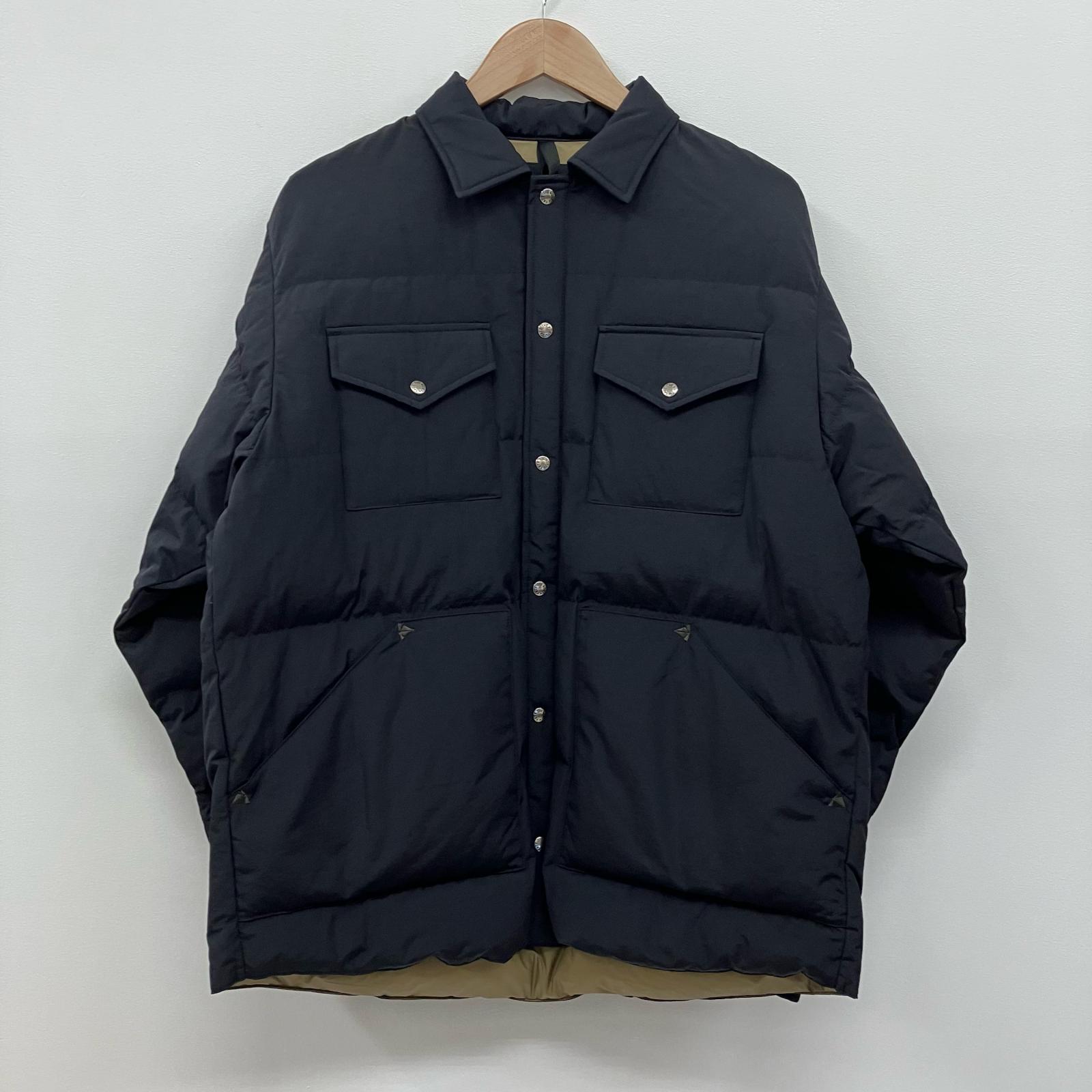 【中古】THE NORTH FACE | ザ・ノースフェイス STUFFED SHIRT ダウンジャケット ND92532 ブラック サイズ：L【イオン広店】