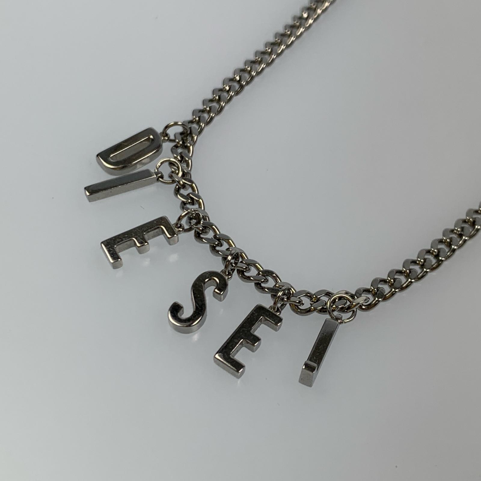 【中古】DIESEL | ディーゼル ネックレス DX1494 シルバー【姫路東店】