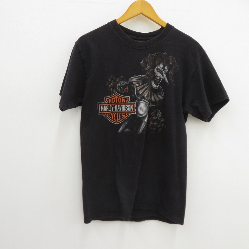 【中古】HARLEY-DAVIDSON | ハーレーダビットソン Whitehorse/Yukon/Tee 半袖Ｔシャツ ブラック サイズ：M【瀬戸大橋店】
