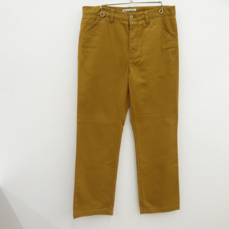 【中古】ACNE STUDIOS | アクネストゥディオズ コットンツイル5ポケットパンツ ブラウン サイズ：50【瀬戸大橋店】
