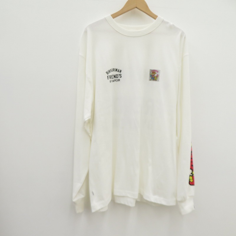 楽天市場】【中古】SAPEur | サプール ビックリマンTシャツ お邪魔王