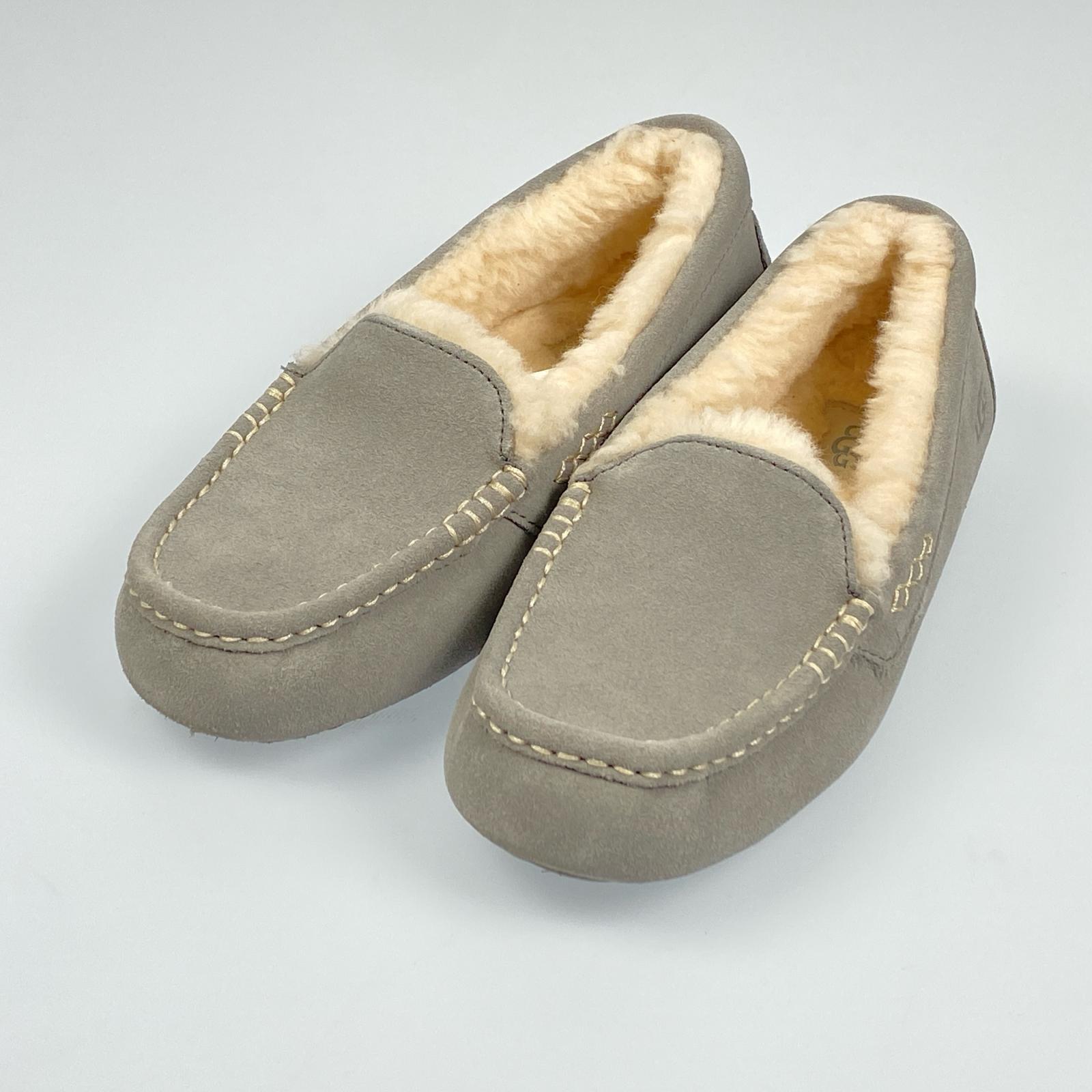 【中古】UGG | アグ ANSLEY ローファー 1106878 モカシンシューズ 25.0cm グレー【姫路東店】
