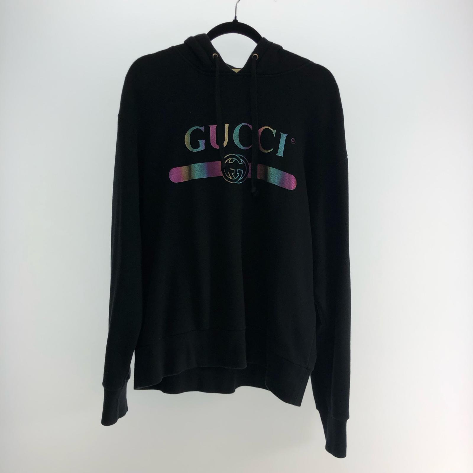 【中古】GUCCI | グッチ RAINBOW LOGO パーカー 475374 2019S/S 大きさ：S【姫路東店】