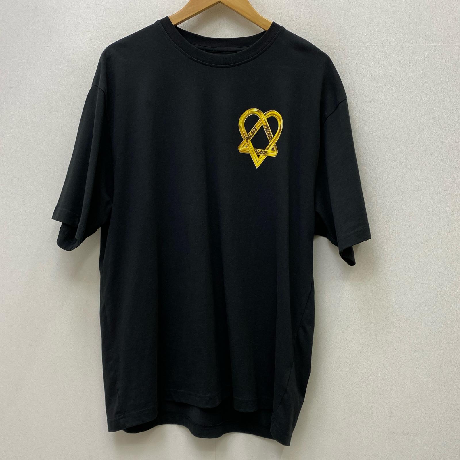 【中古】PALACE SKATEBOARDS | 九重の天滑るゲーム盤 HIM Tri Gram 半袖Ｔシャツ 黒いこと 大きさ：XL【加古川店】