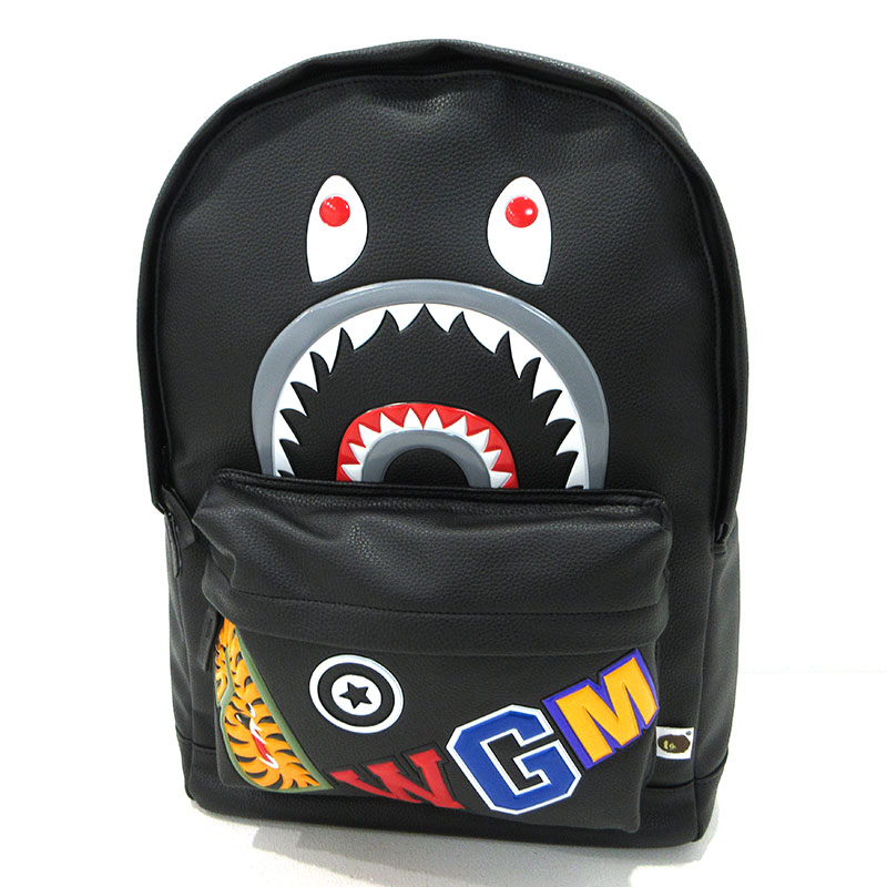 楽天市場】A BATHING APE(エイプ)COLOR CAMO SHARK DAY PACK
