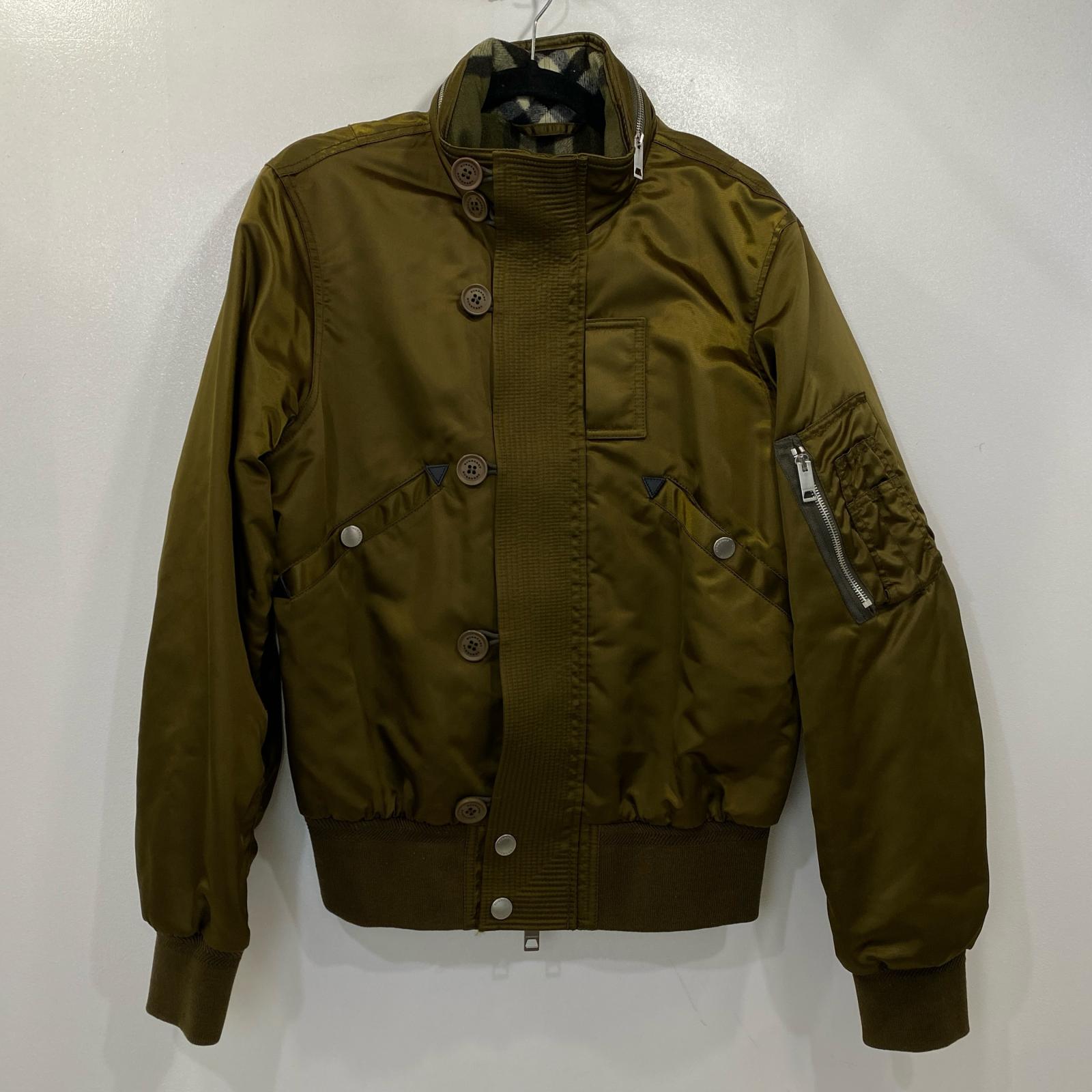 【中古】BURBERRY London England | バーバリーロンドンイングランド ミリタリージャケット 4056741 カーキ サイズ：50【姫路東店】