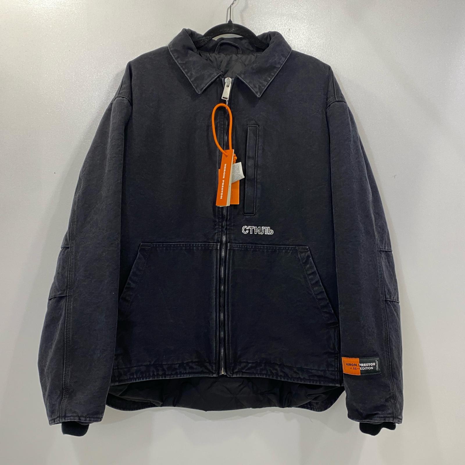 楽天市場】HERON PRESTON AIRBRUSH DENIM JACKET HMEA016F18689002