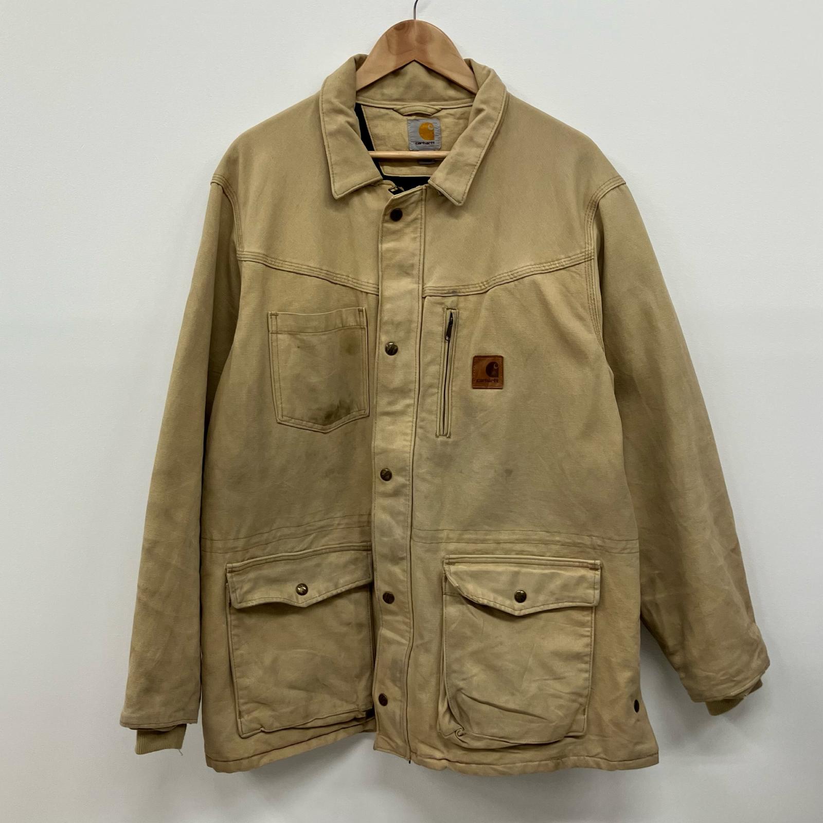 【中古】Carhartt | カーハート Sandstone Rancher Coat カバーオール 100110-913 ベージュ サイズ：L【イオン広店】 9,472円