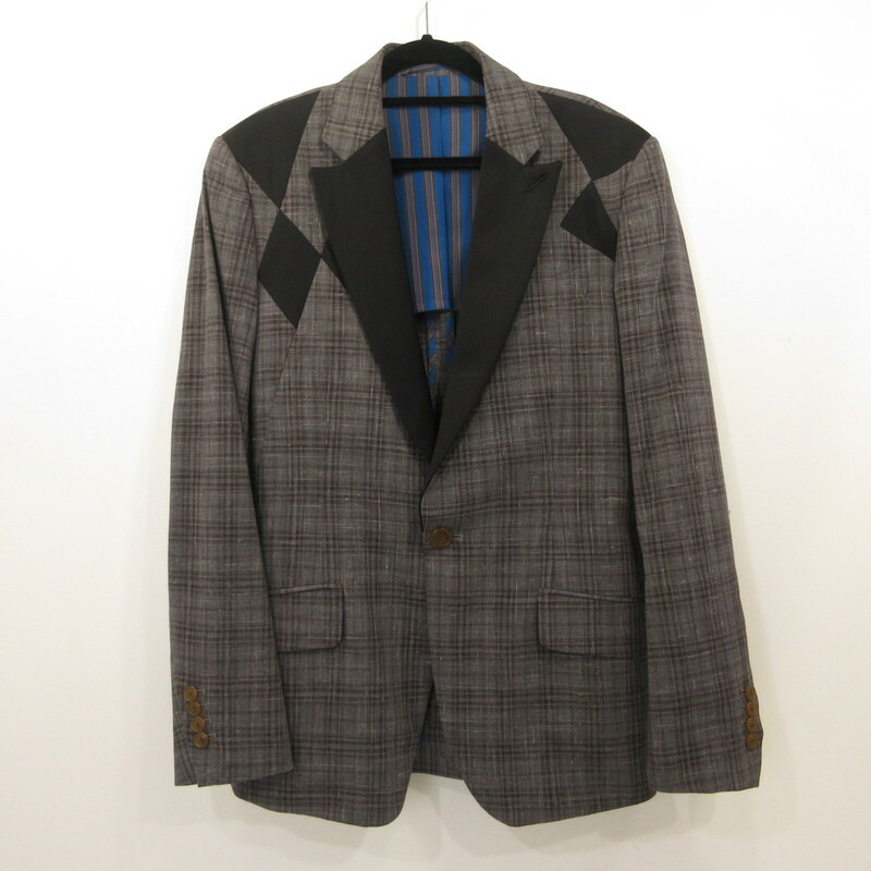 美中古 ヴィヴィアンウエストウッドマン ウールジャケット イタリー製 L 美中古 ヴィヴィアンウエストウッドマン ウールジャケット