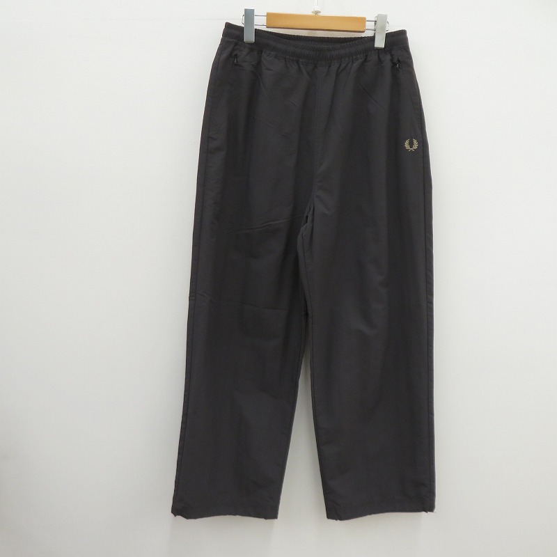 【中古】FRED PERRY | フレッドペリー Shell Pants 貝殼ズボン下 FZ4635 薄墨色 大きさ：M【瀬戸大橋店】