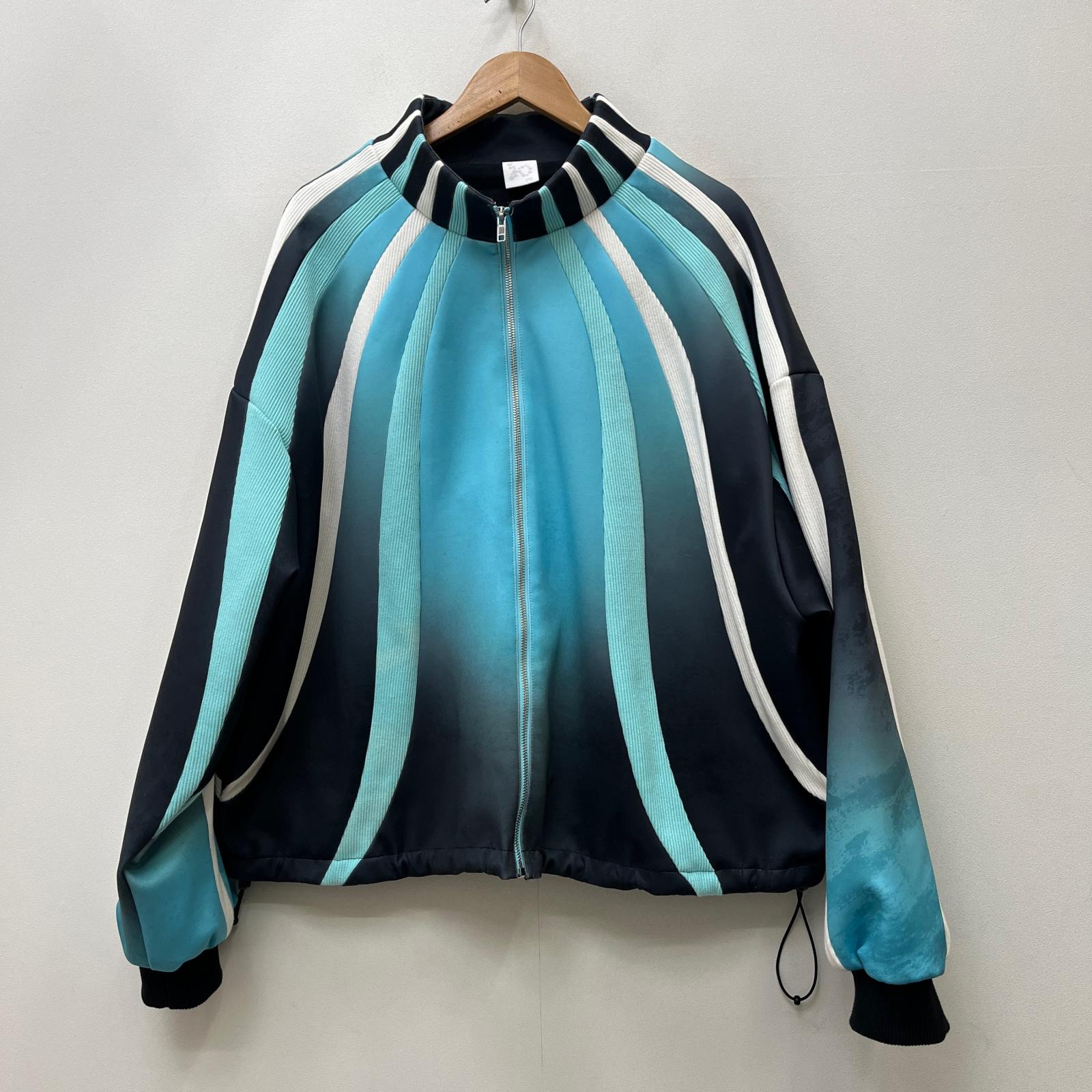 【中古】 BADSON ARRY TRACK JACKET ジャージ ブルー【加古川店】
