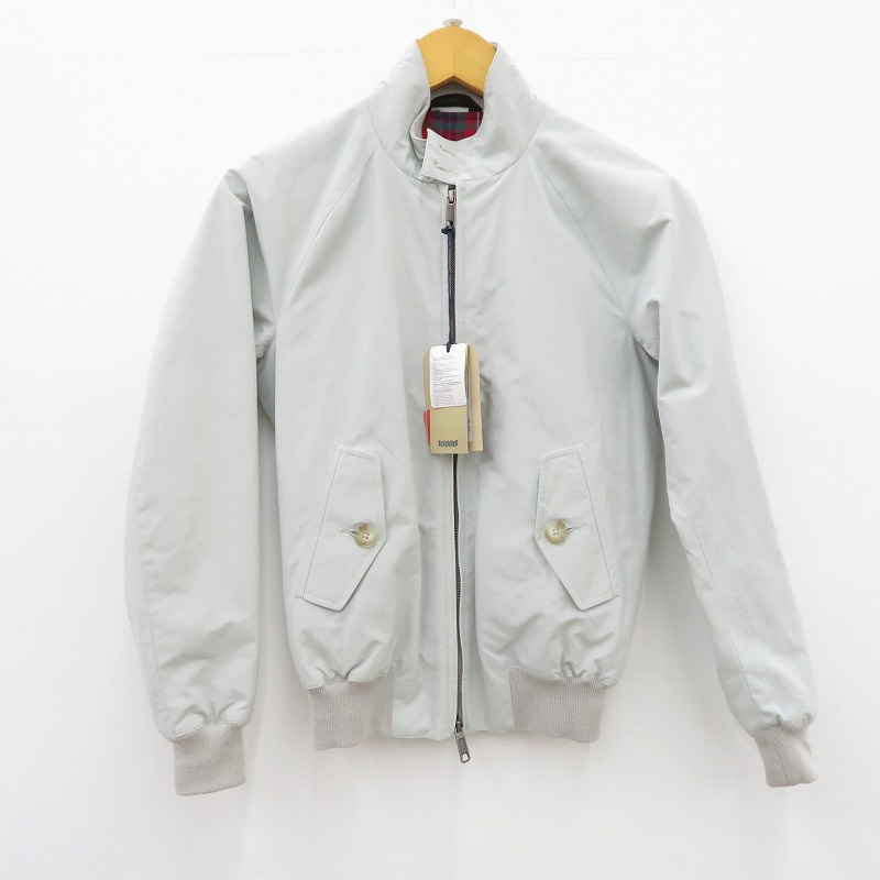 【中古】BARACUTA | バラクータ ハリントンジャケット その他アウター グレー サイズ：32【瀬戸大橋店】