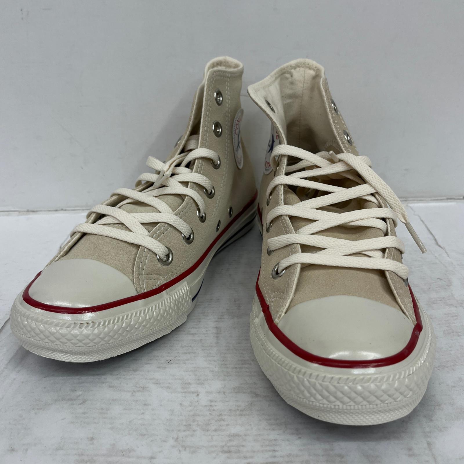 【中古】CONVERSE | コンバース ALL STAR SUEDE HI スニーカー 1CK059 ベージュ 23.5糎【加古川店】