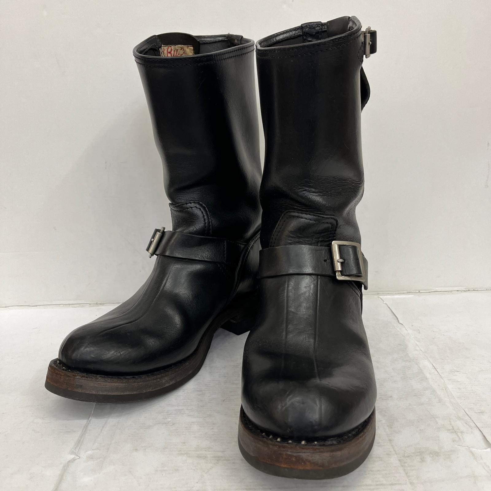【中古】BUCO(REAL McCOY\u0027S) | ブコ ENGINEER BOOTS HORSE HIDE ブーツ D131-4061 黒いこと 25.5糎【加古川店】