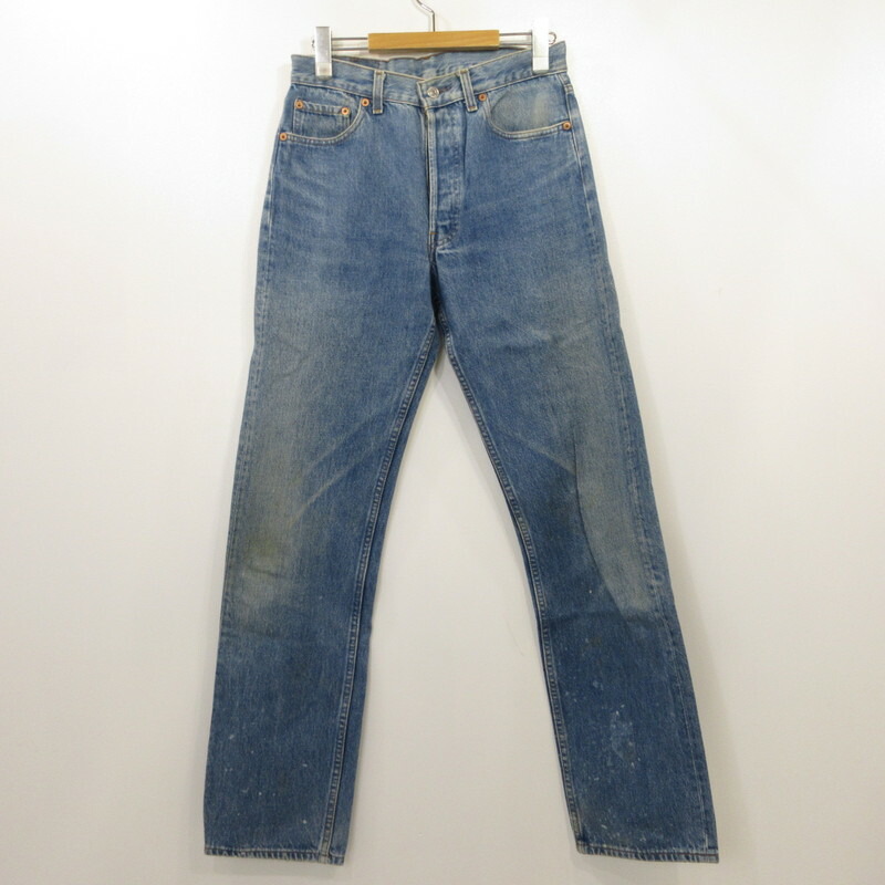 【中古】Levi | リーバイス 501XX デニムパンツ 501-5900 年式:90s バレンシア工場製 赤文字 ライトブルー【姫路東店】
